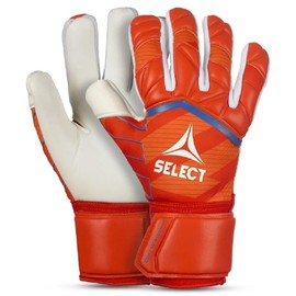 SELECT 77 Super Grip Goalkeeper Gloves, Orange/White V24, Size 8