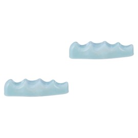 Tofficu Calligraphy Brush Rest Chinese Brush Rack Elegant Wave Design Lightweight Odorless