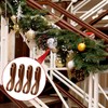 24 Pcs Christmas Garland Hanger Mantle Garland Hooks, No Damage,