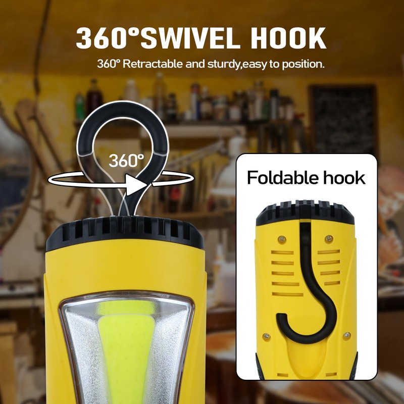 EP 25 Ft LED Work Light, 1200 Lumen COB LED