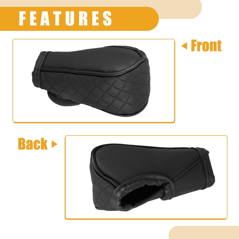 Partuto 1pc Universal Car Shift Knob Cover - Car Knob
