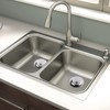 Jiayaus Bath Plug, Stainless Steel Push Type Bath Plug Pop