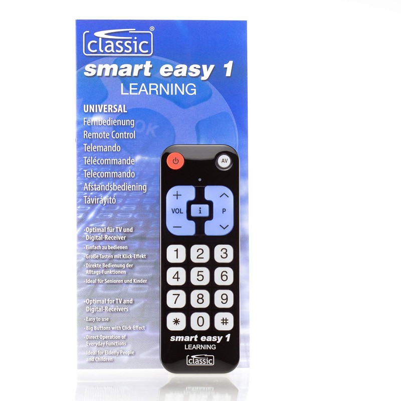 Remote Control Smart Easy 1, Universal Remote Control with Learning