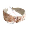 Wide Flower Women's Headbands Top Knot Hair Bands Elastic Head