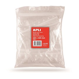 APLI 13132 – Cellophane Display Bags Self Seal Bag, Pack of 100