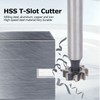 Woodruff Key Seat Cutter HSS Straight Shank TSlot Milling Cutter