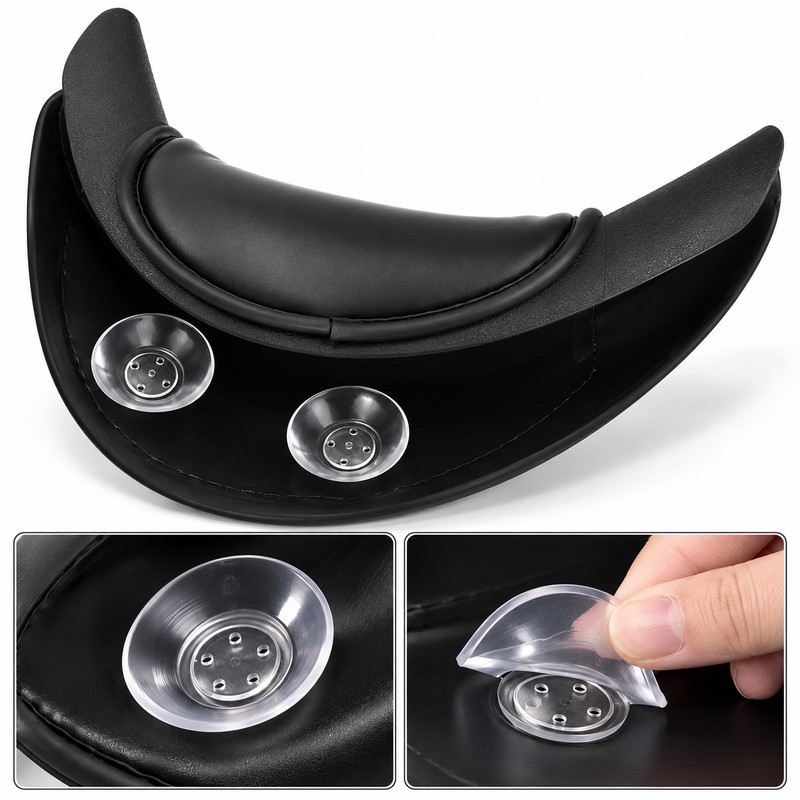Silicone Shampoo Bowl Neck Rest for Hair Washing – Soft