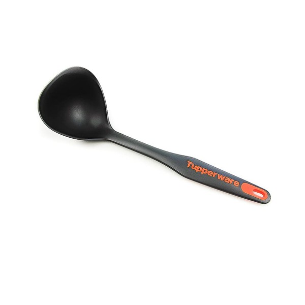 Tupperware Handy Ladles Black-Orange D164 Top Ladle