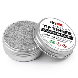 BEEYUIHF Soldering Tip Tinner Cleaner, Lead Free Oxidation Cleaning Paste, Refresher Tip Tinner Flux, Soldering Tip Cleaning #F490 (0.92oz/26g)