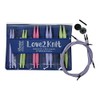 Love2Knit Interchangeable Knitting Needle Set, US10-15 (Pastel)