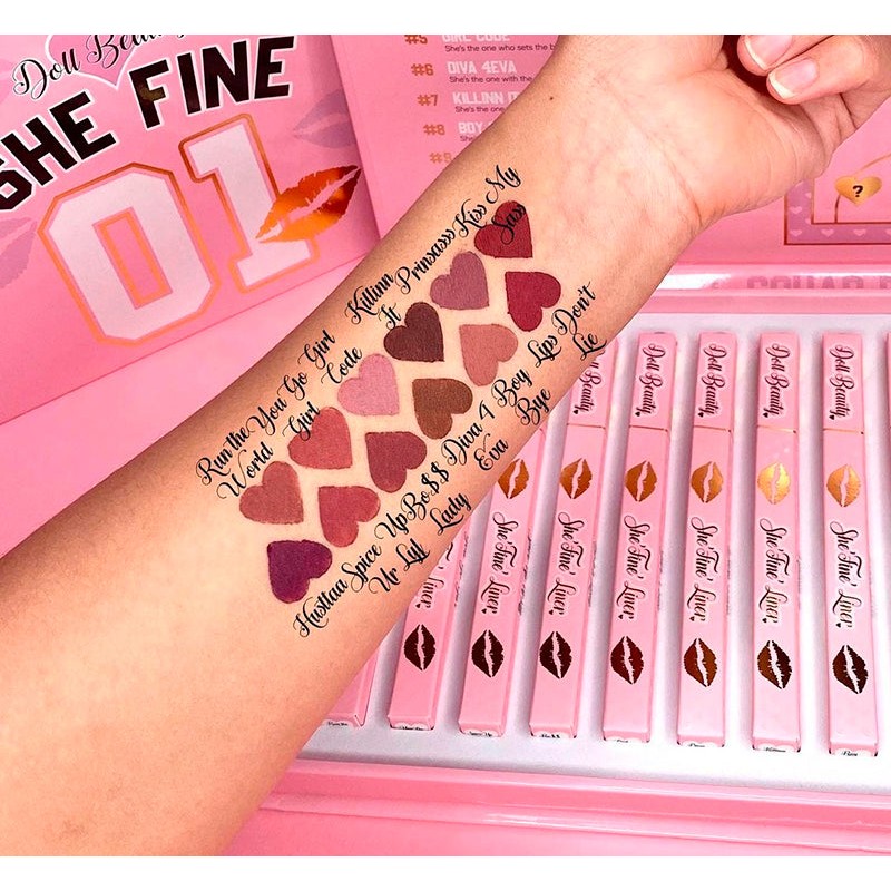 DOLL BEAUTY YOU GO GIRL SHE FINE LIP LINER, DOLL