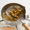 GLENDAVENY Skimmer Slotted Spoon, 304 Stainless Steel Spider Strainer Skimmer