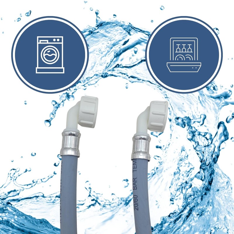LICHTBLAU Washing Machine & Dishwasher Inlet Hose 3m - 3/4"
