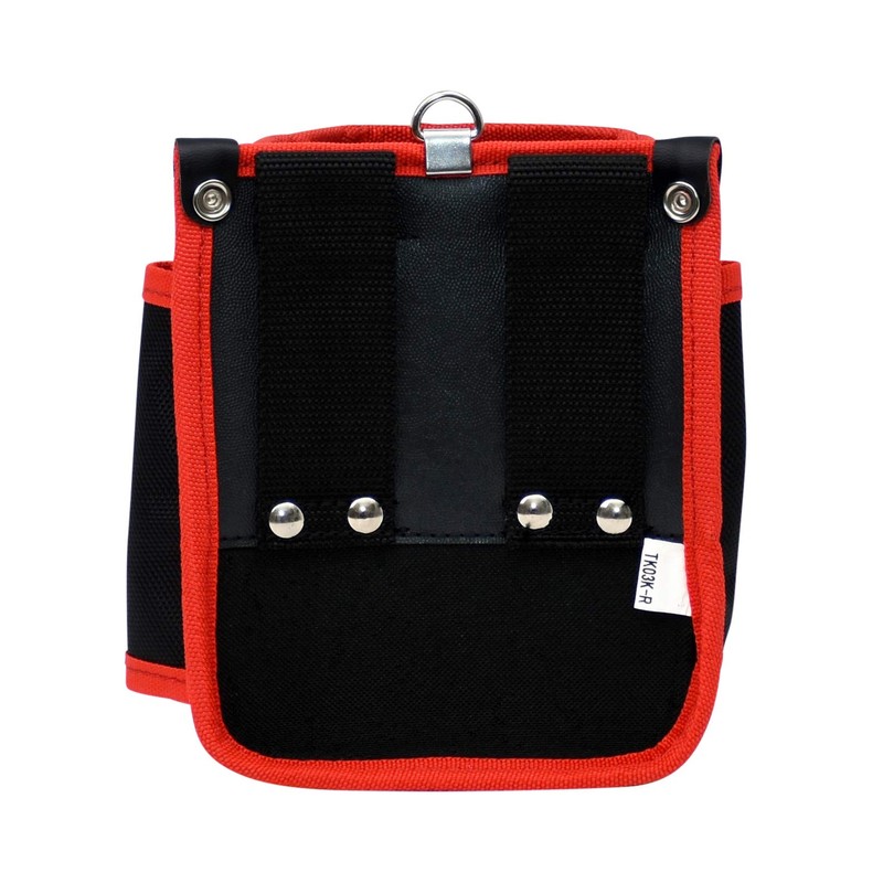 KH Bushon Tamashii 3-Tier Waist Bag, Black/Red