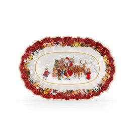 Villeroy & Boch 14-8332-2556 Pastry Plate, Porcelain, Red