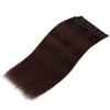 S-noilite Clip in Human Hair Extensions Thick True Double Weft