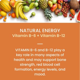 Fruniti Peach Smoothie Mix - Energy Boosting - No Sugar Added - Delicious Fruit Puree - Vitamin B-6, Vitamin B-12, Ginseng - Apple, Pineapple, Peach Purée - Makes 24 Smoothies