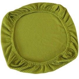 Yourandoll Stretch Chair Covers Cover for Office Chair Swivel Chair Seat Cover (Yellow Green)