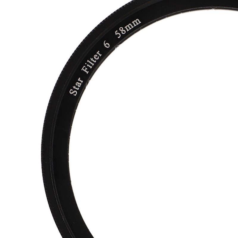 Star Filter 6 Line High Definition Coating Adjustable Cross Screen