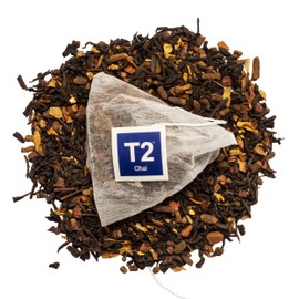 T2 Tea Chai Black Tea Bags in Box, 25-Count