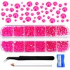 Blinginbox 2100pcs Rhinestone For Nail Art Phone wallet Clothes Shoes