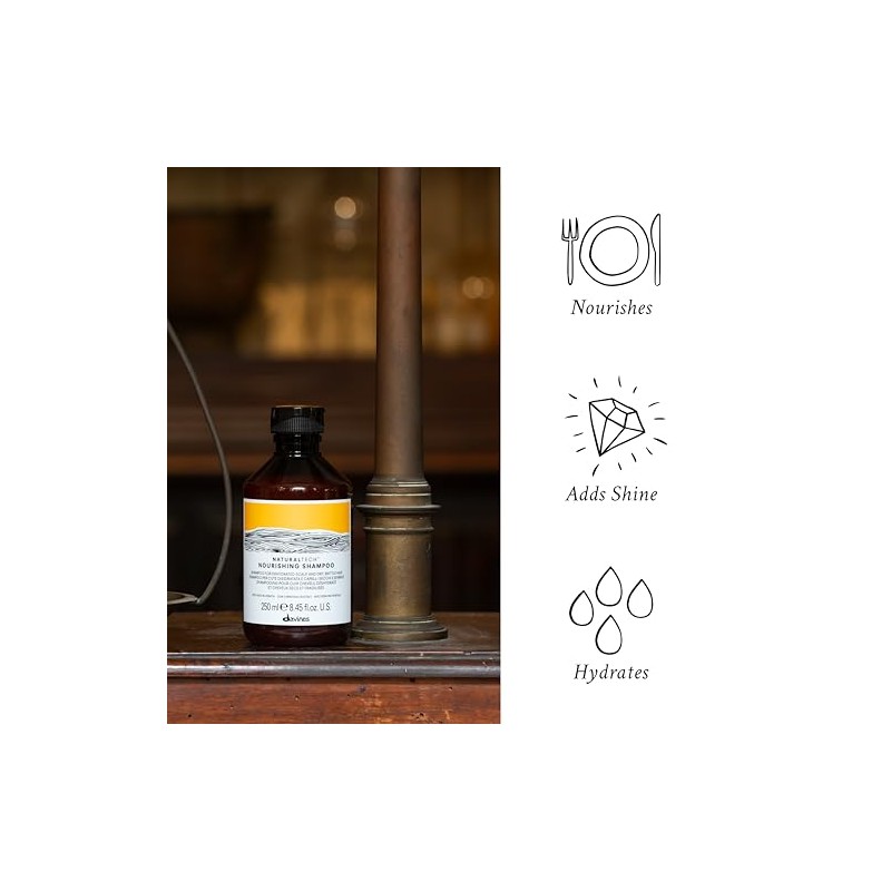 Davines Nourishing Shampoo | Shampoo reparador profundo | 250 ml