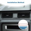 PDKLIN for Mustang Dash Air AC Vent Cover Trim Compatible