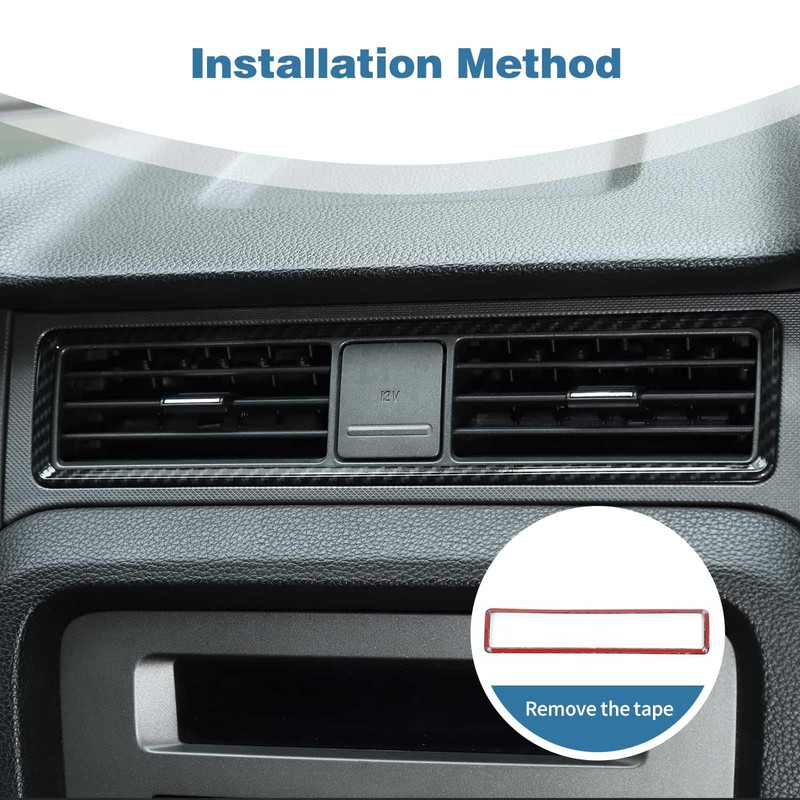 PDKLIN for Mustang Dash Air AC Vent Cover Trim Compatible