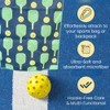 born to rally Pickleball Towel – 15x30 Dual-Sided Microfiber Sports