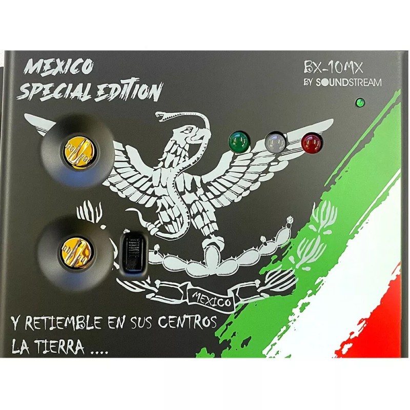 Soundstream BX-10MX Mexico Flag Digital Bass Restoration Processor Car Audio