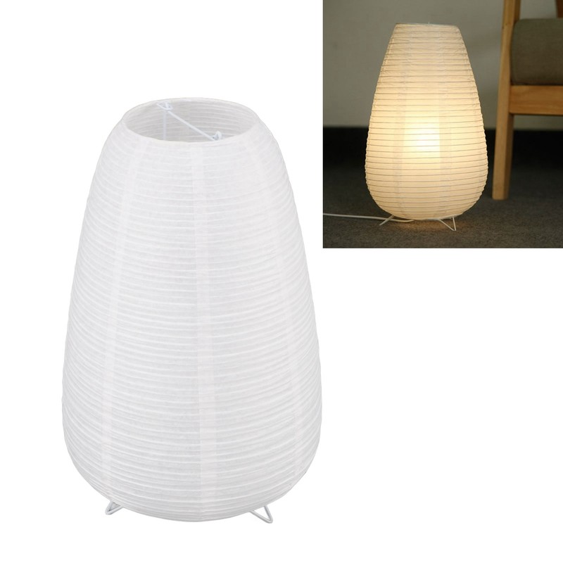 Table Paper Lamp Modern Minimalist Decorative E14 Bulb Lantern Bedside