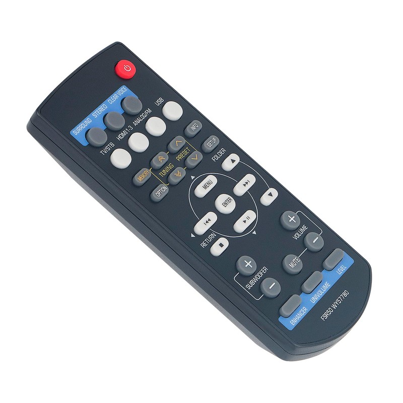 ALLIMITY FSR50 WY57780 Replacement Remote Control Compatible with Yamaha Stereo