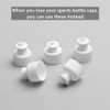 FZGLHQQ 20Pcs Push Pull Caps Reusable Bottle Caps Plastic Push