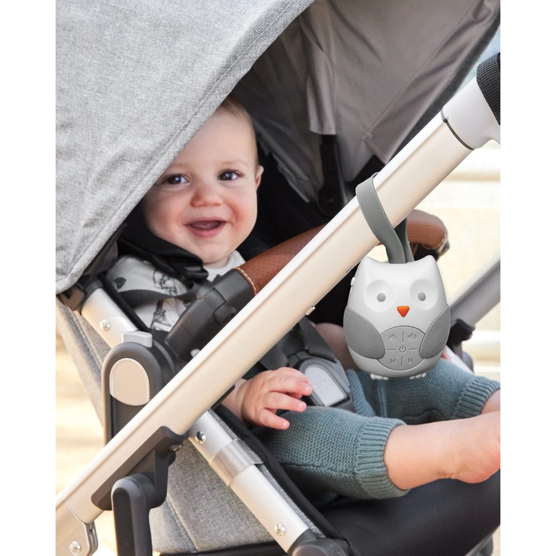 Skip Hop Stroll and Go Portable Baby Soother, Owl