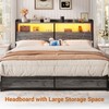 Aheaplus Headboard for Queen Size Bed Frame, Headboards with Outlets,