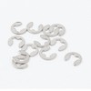 uxcell Fastener External Retaining Snap Ring E-Clip Circlip 3mm 10pcs