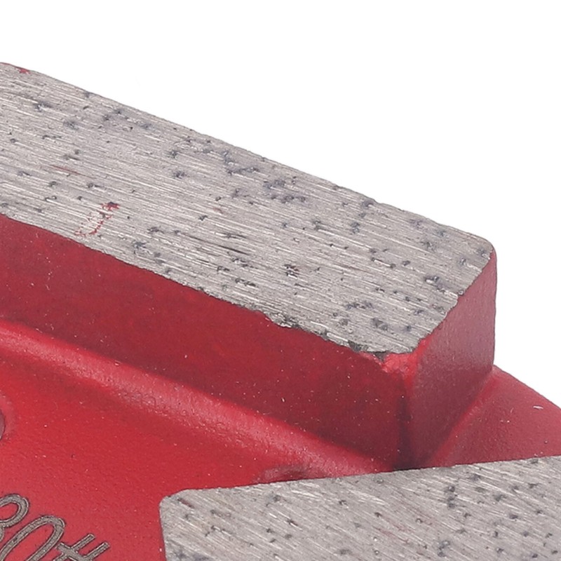 3Pcs Diamond Grinding Shoes 30 Grits Trapezoid Concrete Floor Cutting