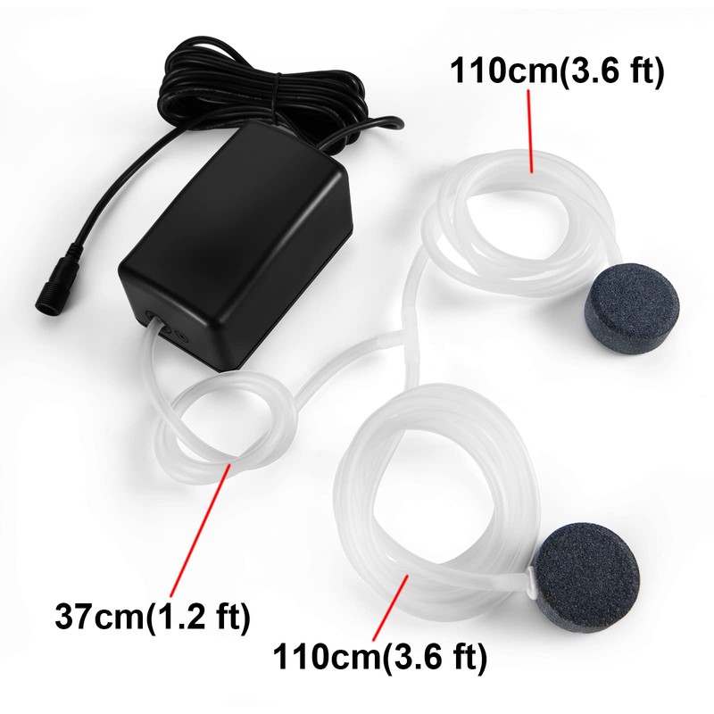 5W Solar Air Pump Bubbler for Fish Pond, 1 or