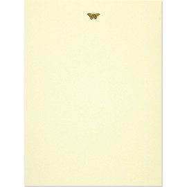 Gold Butterfly (Stationery) (Letter-Perfect Stationery Series)