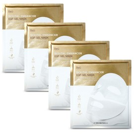 Dr.G Revital Enhancer EGF Gel Mask Pack 4 sheets 1 set / 닥터지 리바이탈 인헨서 EGF 겔 마스크 팩 4매 1세트