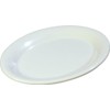 Carlisle FoodService Products Sierrus Melamine Serving Platter Oval Serving Tray,