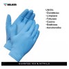 Cobalt Guante Mediano Nitrilo Sin Polvo 1 Caja/100 Pzas