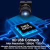 SVPRO Teleobjetivo cámara web compatible con Mac, cámara USB de