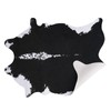 AROGAN Premium Faux Cowhide Rug 158 x 140 cm/5.2 x