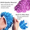 2 Pairs (4 Pieces) Mop Slippers Shoes Cover Dust Duster,Multi