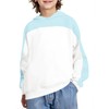 Haloumoning Boys Color Block Hoodies Kids Fashion Long Sleeve Hooded