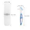 Set De Cepillos Para Dentaduras Postizas De Doble Cara Con