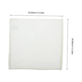 Beavorty 4pcs Microfiber Waffle Bath Towels Face Cloths Cotton Towels for Quick Dry Spa Sauna Bathroom Kitchen