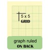 National Computation Pad, 5 x 5 Quad Ruling and Unruled,