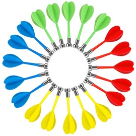 ACONDE Magnetic Darts, 20 Pieces Magnetic Darts Indoor Game Target Accessories for Families, Arcade, Bars